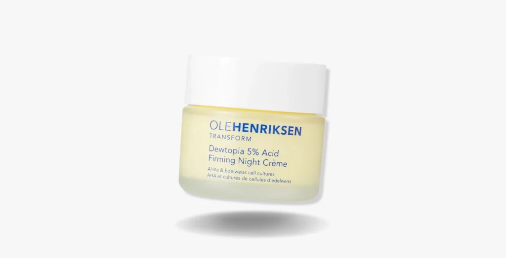 ole henriksen dewtopia 5 acid firming night creme