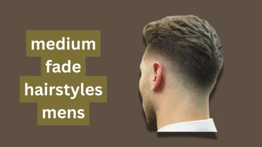 medium fade hairstyles mens