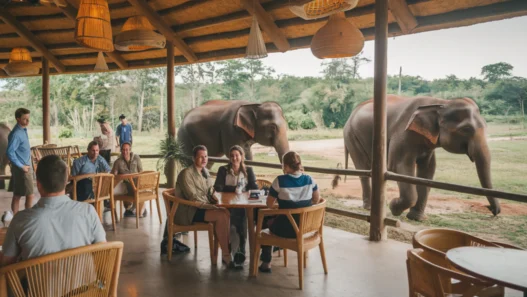 zambia and a visit to elephant cafe