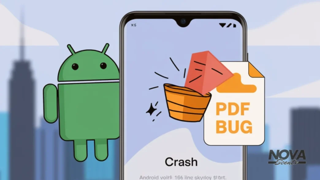 google files app faces crashes on android 16 beta due to pdf bug