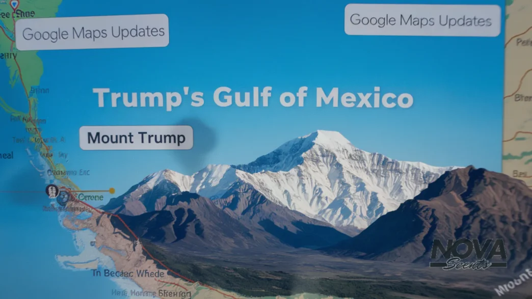 google maps updates trump’s executive order renames gulf of mexico and denali