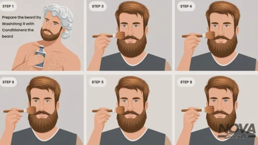 how to dye a beard astep by step guide
