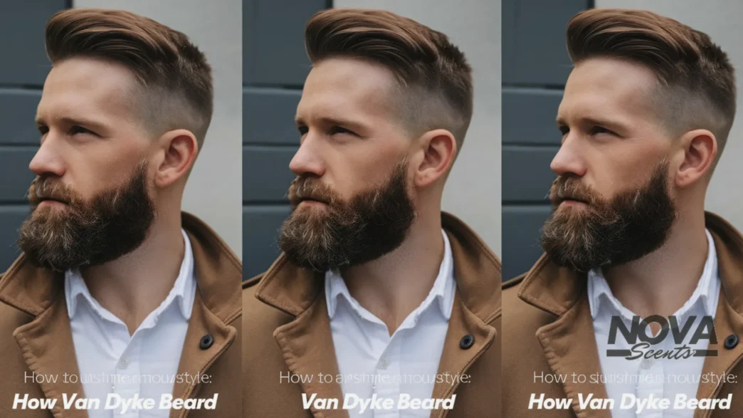 how to style a van dyke beard