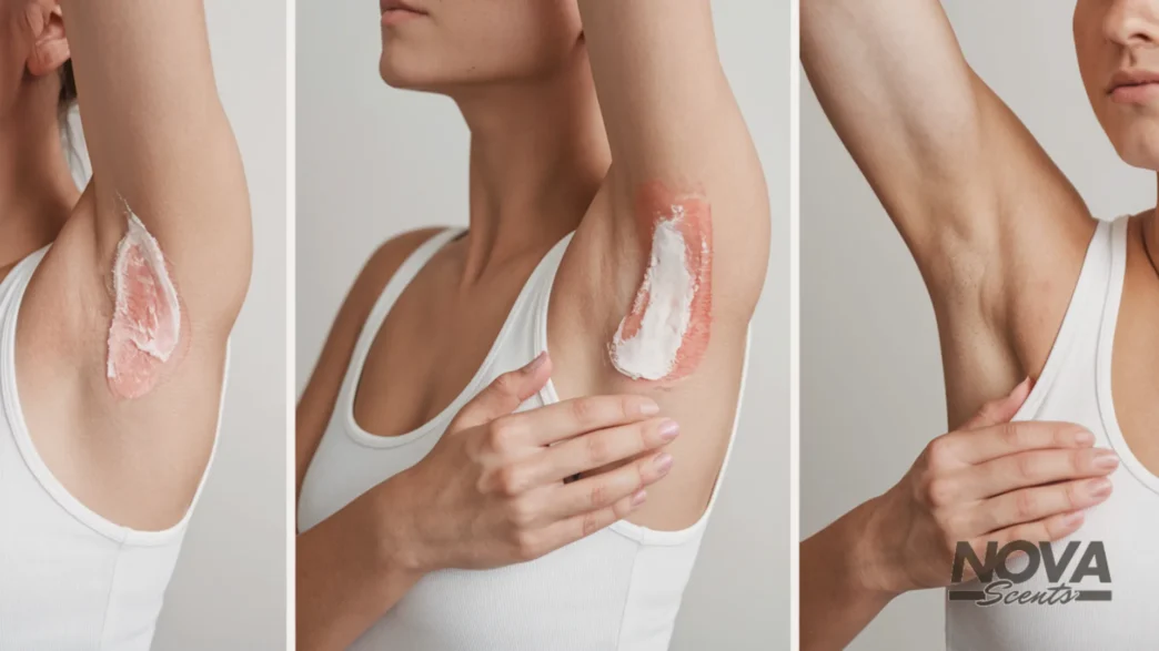 how to treat and prevent armpit burn from deodorant