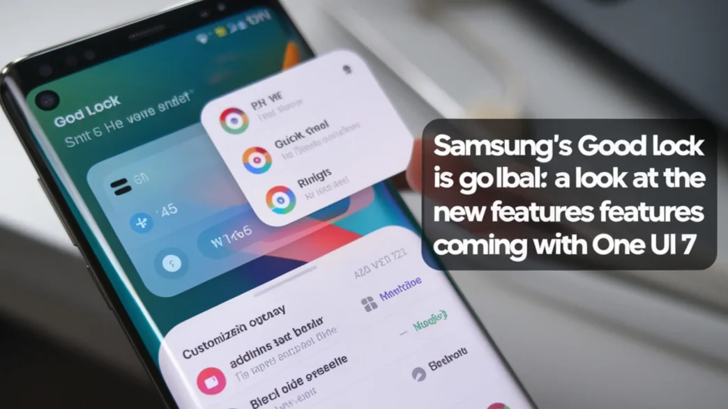 samsung’s good lock is going global a look at the new features coming with one ui 7