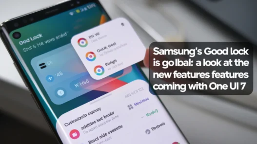 samsung’s good lock is going global a look at the new features coming with one ui 7