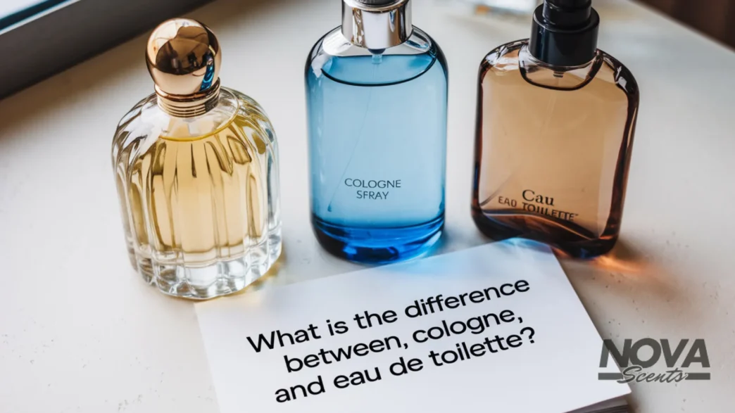 what is the difference between perfume, cologne, and eau de toilette