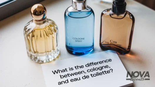 what is the difference between perfume, cologne, and eau de toilette