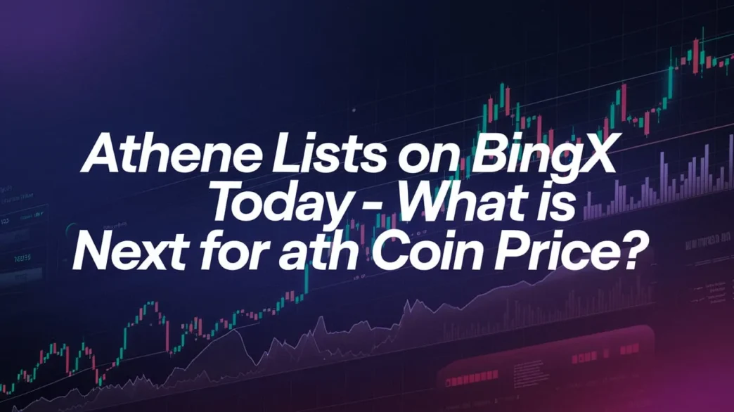 athene lists on bingx today what is next for ath coin price
