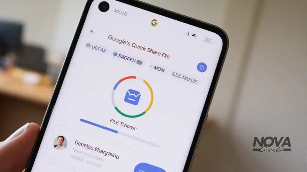 google's quick share levels up with this airdrop feature