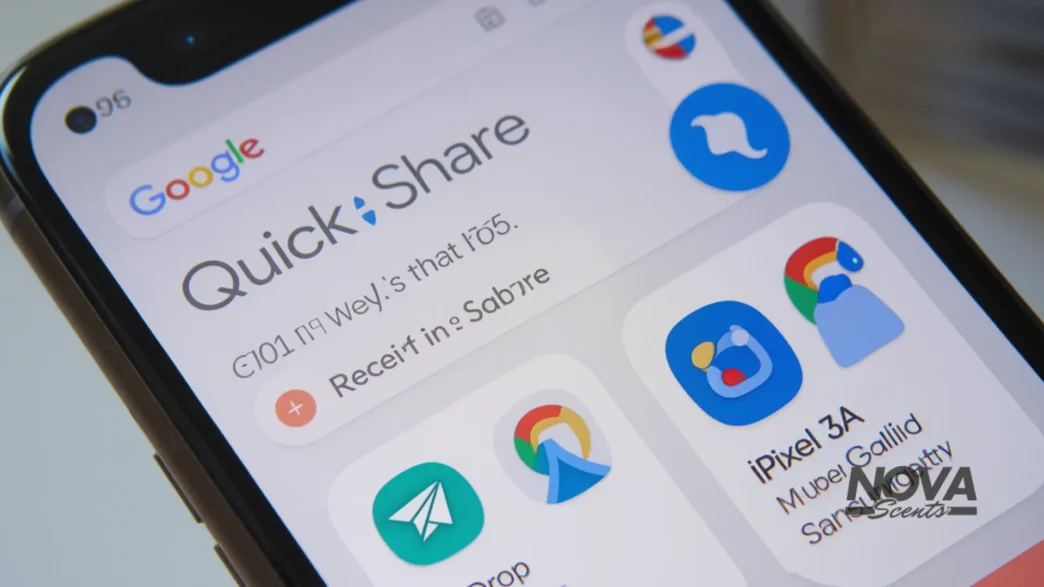 google's quick share levels up with this airdrop feature