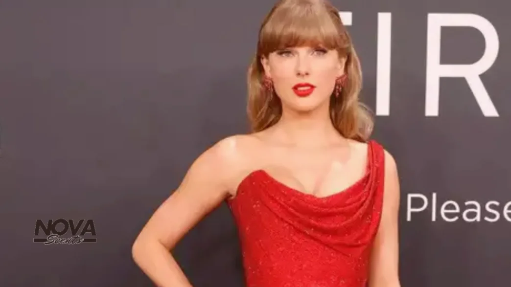 taylor swift shines in red at the grammys a nod to love and legacy